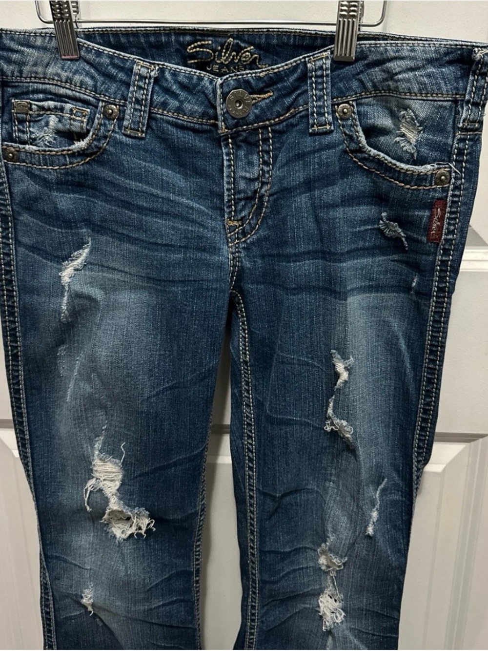 Silver Jeans Francis Flare Jeans size 31x33 View 2